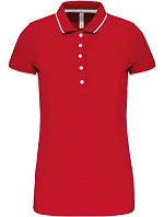 Kariban K 252 Dámské kontrastní piqué polo 20.K252 red/white/navy Kariban K 252 Dámské kontrastní piqué polo 20.K252 red/white/navy
