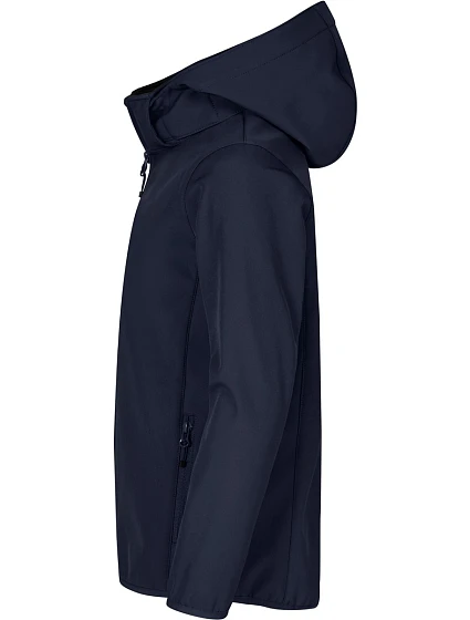 Classic Softshell Jkt Jr Dětská 3vrstvá softshellová bunda s kapucí model 22471116 dark navy - Clique Classic Softshell Jkt Jr Dětská 3vrstvá softshellová bunda s kapucí model 22471116 dark navy - Clique