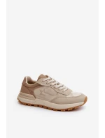 Pánské tenisky Big Star NN174067 Memory Foam System Beige Pánské tenisky Big Star NN174067 Memory Foam System Beige