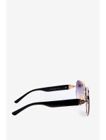 Dámské sluneční brýle s UV400 černo-zlaté