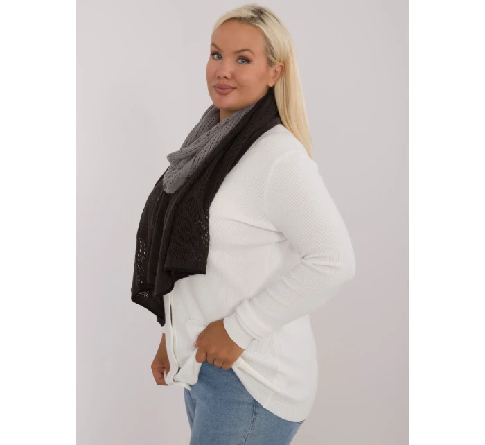 Szalik AT SZ model 20473727 grafitowy - FPrice Szalik AT SZ model 20473727 grafitowy - FPrice