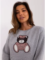 Bluza EM BL HS 21 model 18738764 szary - FPrice Bluza EM BL HS 21 model 18738764 szary - FPrice