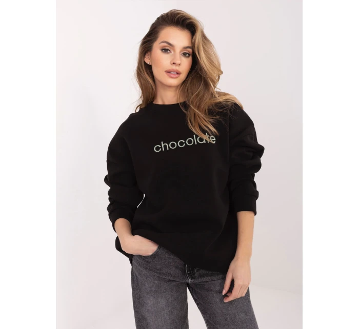 Bluza RV BL model 22020611 czarno zielony - FPrice Bluza RV BL model 22020611 czarno zielony - FPrice