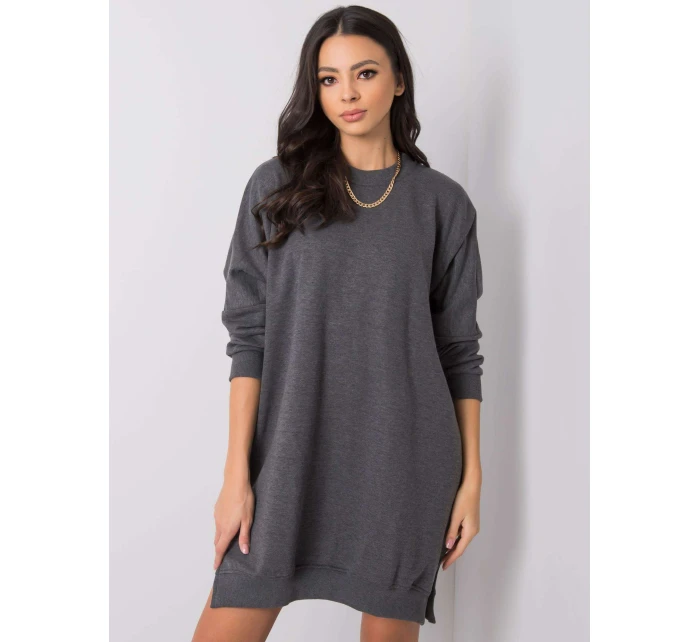 Šaty RV SK 6019.67 tmavě šedé Šaty RV SK 6019.67 tmavě šedé