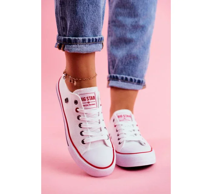 model 19933541 dámské tenisky Big Star bílé - Big Star Shoes