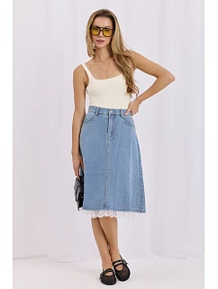 ~Spódnica jeansowa model 228025 Factory Price