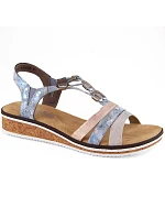 Pohodlné sandály W model 22050656 - Rieker Pohodlné sandály W model 22050656 - Rieker