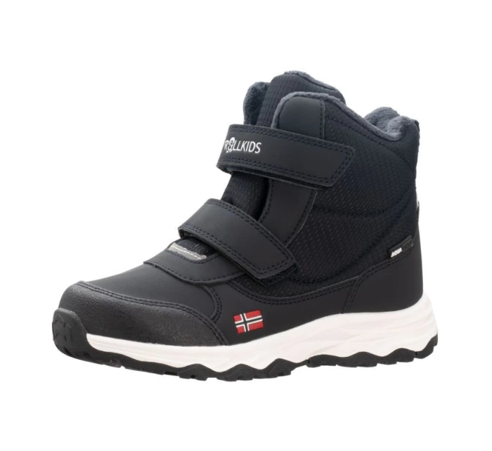 Trollkids Dětské zimní boty Hafjell bronze Jr 264-600