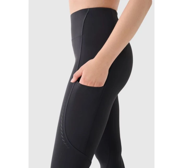 Dámské běžecké legíny s vysokým pasem 4F 4FWAW24TFTIF267-22S dámské Dámské běžecké legíny s vysokým pasem 4F 4FWAW24TFTIF267-22S dámské