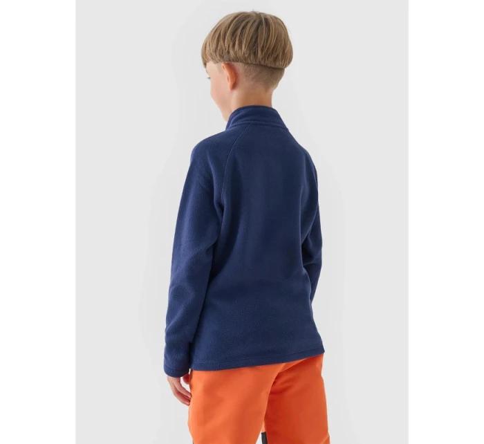 Chlapecké termoprádlo z fleecu (top) 4F Junior 4FJWAW24UFLEM050-31S Chlapecké termoprádlo z fleecu (top) 4F Junior 4FJWAW24UFLEM050-31S