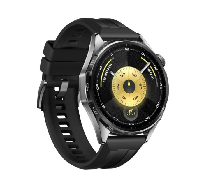 Huawei WATCH GT 6 46mm Chytré hodinky s GPS a AMOLED, voděodolné, černé