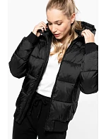 Kariban K 6166 Bunda ripstop s kapucí 20.6166 black Kariban K 6166 Bunda ripstop s kapucí 20.6166 black
