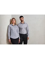 PR 244 Popelínová elastická košile s dl. rukávem model 22477569 white - Premier PR 244 Popelínová elastická košile s dl. rukávem model 22477569 white - Premier