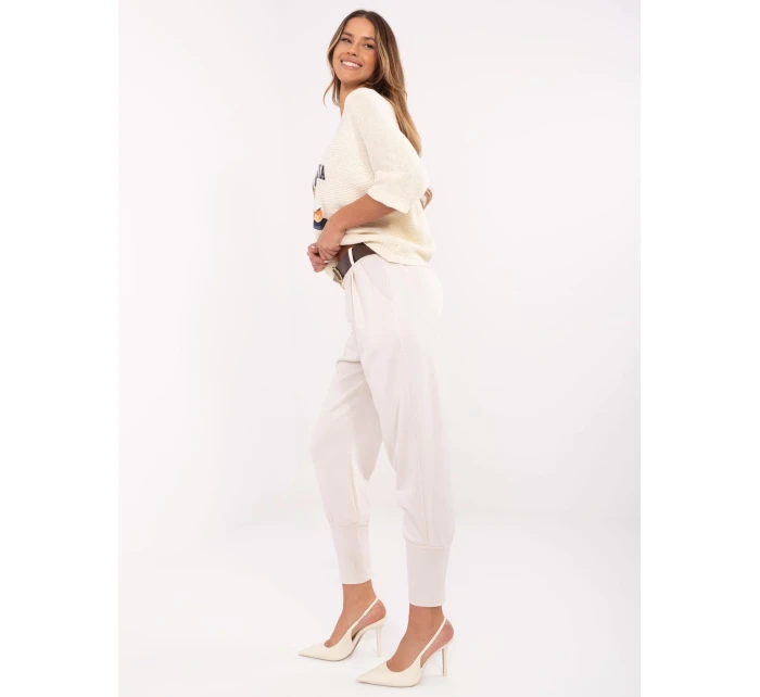 Spodnie DHJ SP model 20849242 jasny beżowy - FPrice