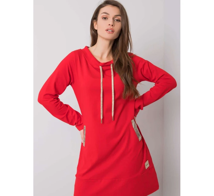 Šaty RV SK 6067.15x červená