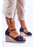 Bota na klínech  model 179859 Step in style