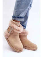 Ocílené Sněhule s Klíčkem Bežové  Dulca