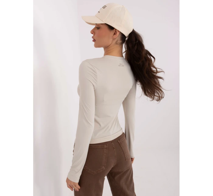 Halenka D12099M02788A světle béžová