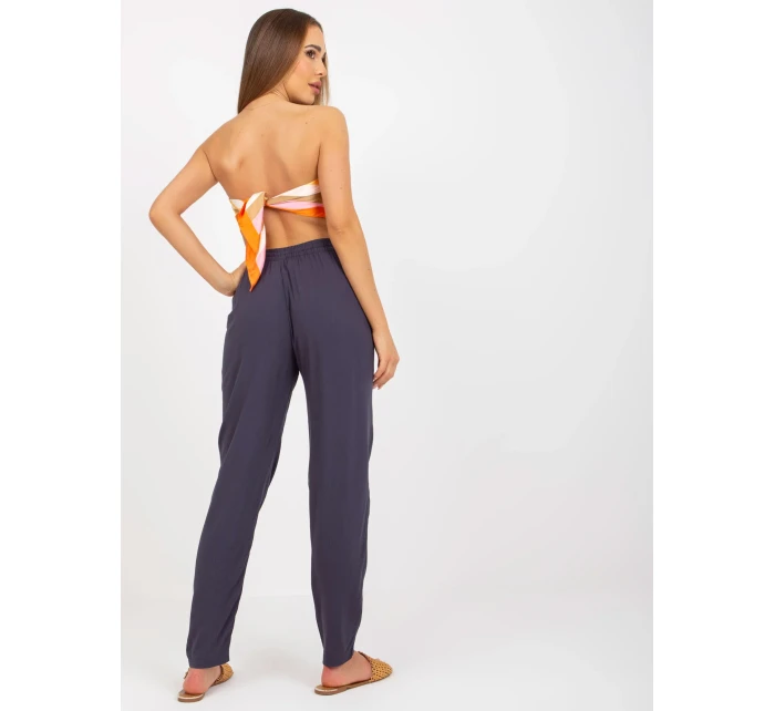 Kalhoty D73761M61869N graphite