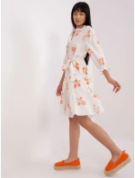 Šaty LK SK 509346.85 oranžová Šaty LK SK 509346.85 oranžová