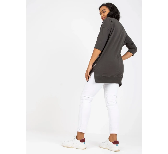 Halenka RV BZ 7036.02P tmavá khaki