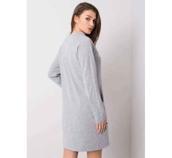 Šaty RV SK 6067.15x šedá