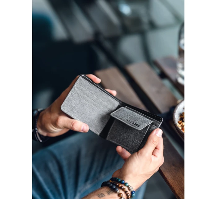 Pánská peněženka Vuch Cremon Grey Pánská peněženka Vuch Cremon Grey