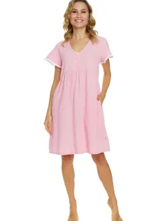 Dámská noční košile TM.5318 Světle růžová - DR NAP