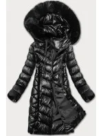 Černá prošívaná dámská zimní bunda S'west (B8268-1)