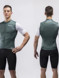 model 21850491 košile zelená bílá M - Biemme