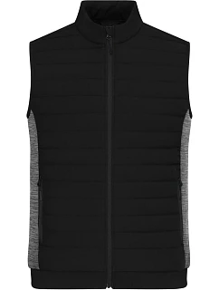 Daiber JN 1864 Pánská vesta s podšívkou 02.1864 black/carbon melange