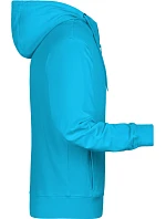 Pánská mikina s kapucí 02. turquoise model 22438211 - Daiber Pánská mikina s kapucí 02. turquoise model 22438211 - Daiber