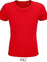 SOL'S Crusader Kids Dětské tričko z bio bavlny 25.3580 red
