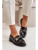 Dámské Mokasíny S Mašlí Černé model 21668160 - S.Barski