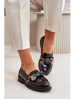 Dámské Mokasíny S Mašlí Černé model 21668160 - S.Barski