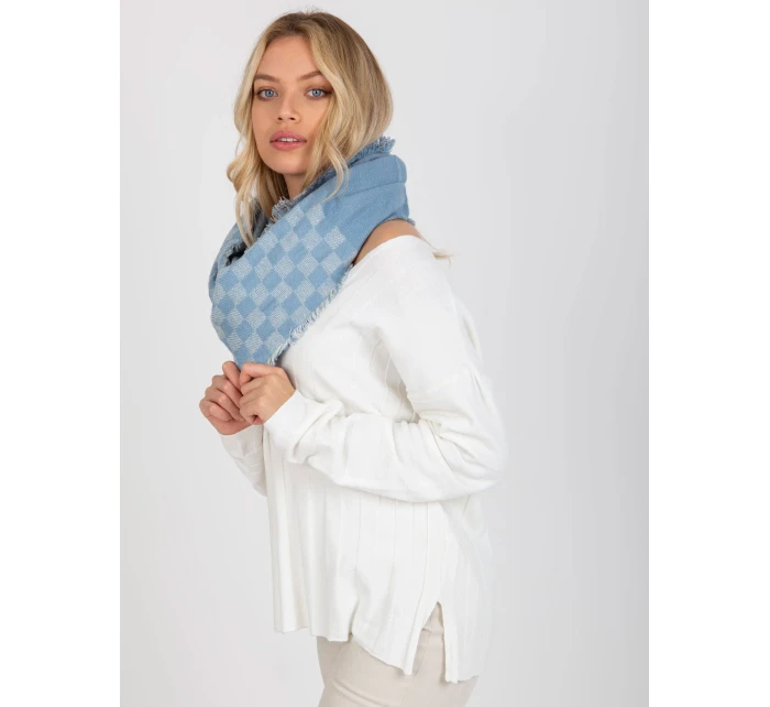 Tunelová šála AT KM model 17833610 světle modrá - FPrice Tunelová šála AT KM model 17833610 světle modrá - FPrice