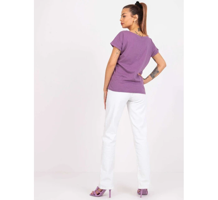 Tričko TW TS 1001.30x fialová Tričko TW TS 1001.30x fialová