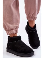 Dámské semišové nízké boty do sněhu Černe Shelie Dámské semišové nízké boty do sněhu Černe Shelie