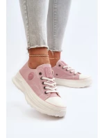 Dámské tenisky na masivní podrážce Big Star Pink Dámské tenisky na masivní podrážce Big Star Pink