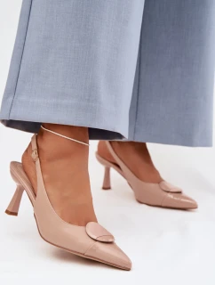 Sandály na podpatku  model 225220 Step in style