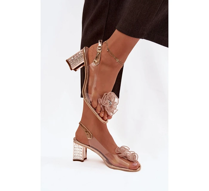 Sandály na podpatku  model 226340 Step in style