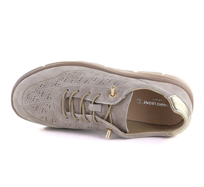 Dámské lodičky na podpatku s pásky Sergio Leone 1459