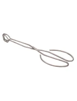 GRILOVACÍ KLEŠTĚ 27 CM DLOUHÉ STŘÍBRNÉ