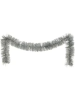 DEKORAČNÍ GIRLANDA 270CM 26LED STŘÍBRNÁ