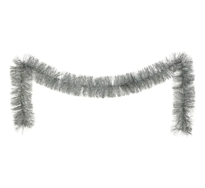 DEKORAČNÍ GIRLANDA 270CM 26LED STŘÍBRNÁ