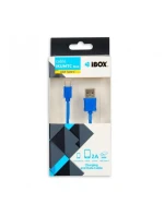 Kabel IBOX IKUMTCB (USB 2.0 typ A - USB typ C ; 1m; barva modrá)