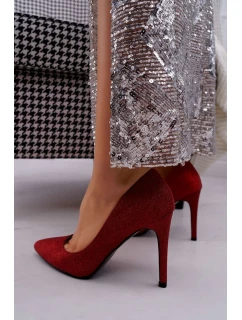 Dámské Lodičky Na Jehlovém Podpatku Lu Boo s Červené model 21524388 - Boto