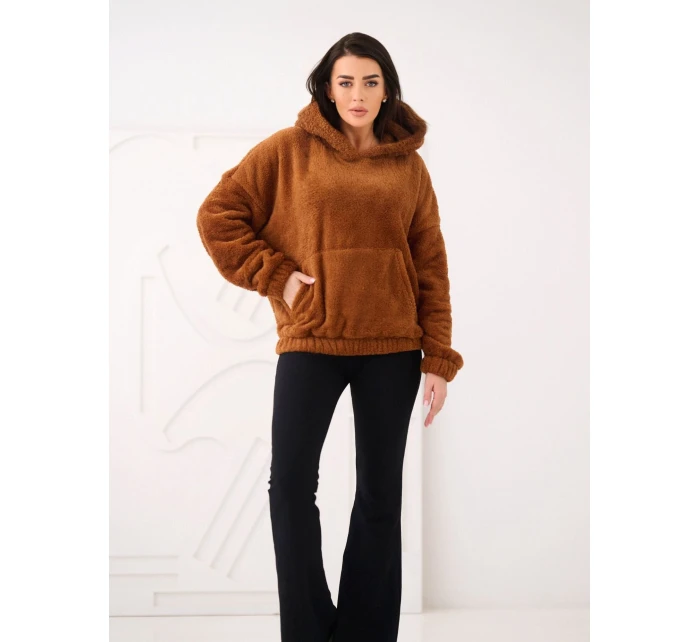 Bluza CS BL model 21920775 jasny brązowy - FPrice Bluza CS BL model 21920775 jasny brązowy - FPrice