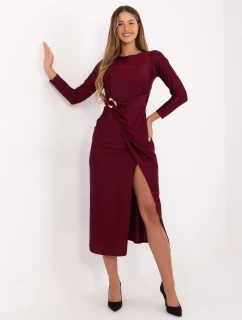 Sukienka IT SK model 21314472 bordowy - FPrice