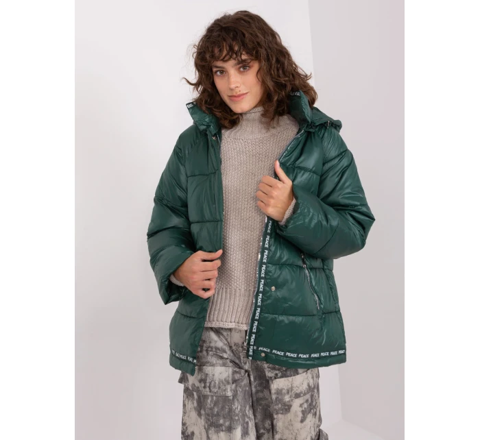 Kurtka NM KR model 19014721 ciemny zielony - FPrice Kurtka NM KR model 19014721 ciemny zielony - FPrice